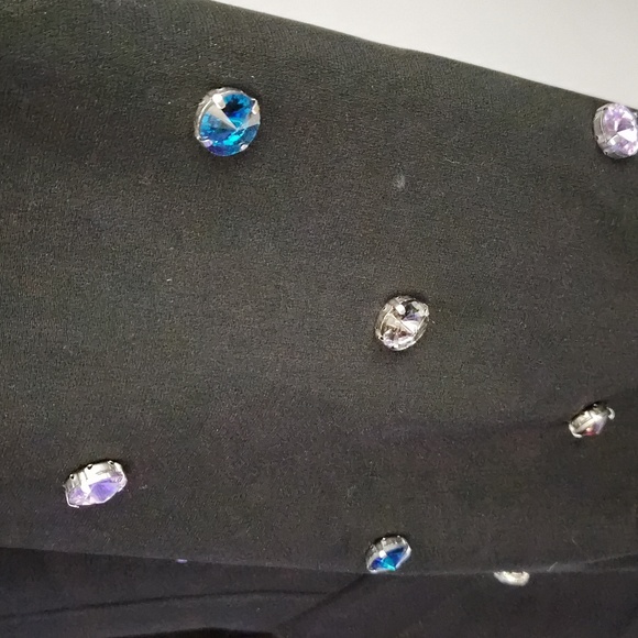 Cinq A Sept Embellished Black Women's Blazer - Picture 4 of 10